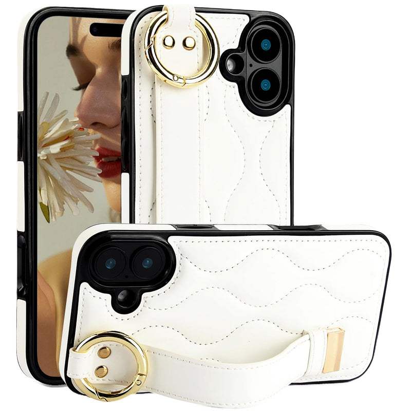 LuxeRing iPhone 16 Stylish Wristband Cover