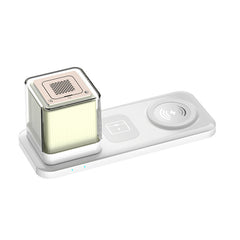 3-in-1 Wireless Charger with Aroma Night Light for iPhone