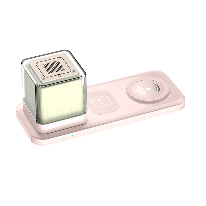 3-in-1 Wireless Charger with Aroma Night Light for iPhone